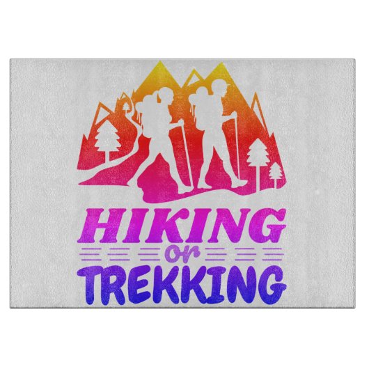 Planche À Découper Randonnée ou trekking (Devant)