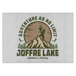 Planche À Découper Randonnée rétro au lac Joffre