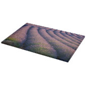Planche À Découper Rangées de lavande en Provence (Coin)