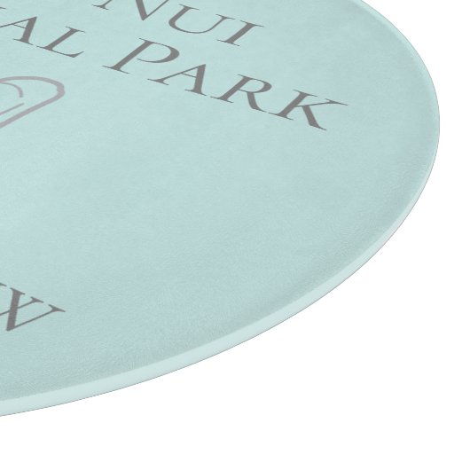 Planche À Découper Rapa Nui Latitude & Longitude (Coin)