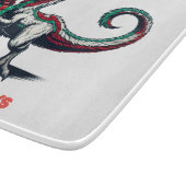 Planche À Découper rapace de Noël Santa hat (Coin)