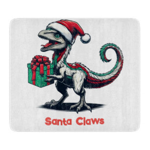 Planche À Découper rapace de Noël Santa hat