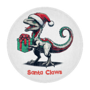 Planche À Découper rapace de Noël Santa hat
