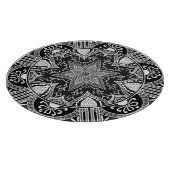 Planche À Découper Raven Mandala (Coin)