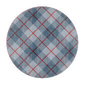 Planche À Découper Rayure Bleu-Rouge de plaid polarisé (Devant)