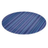Planche À Découper Rayure Violet Bleu Moderne (Coin)