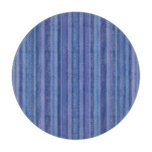 Planche À Découper Rayure Violet Bleu Moderne