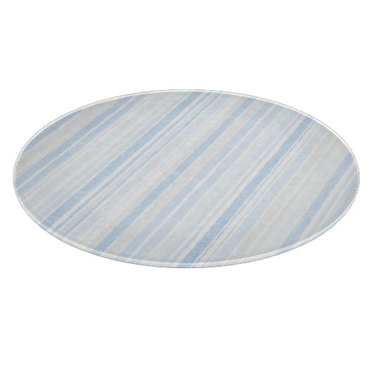Planche À Découper Rayures à carreaux bleu clair blanc  (Coin)