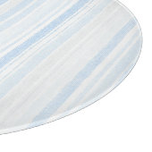 Planche À Découper Rayures à carreaux bleu clair blanc  (Coin)
