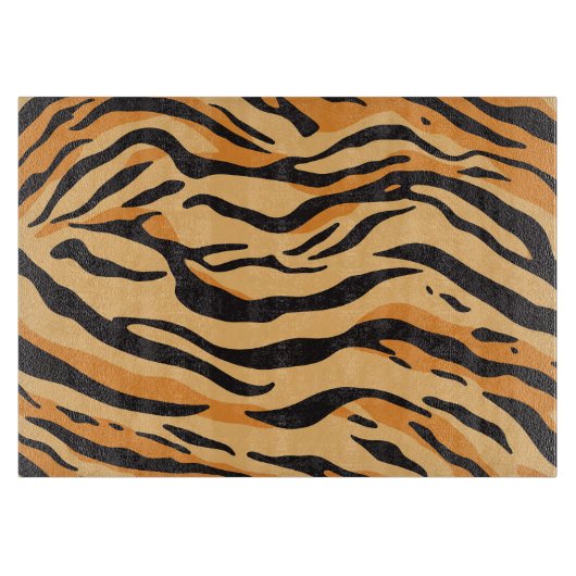Planche À Découper Rayures de tigre (Devant)