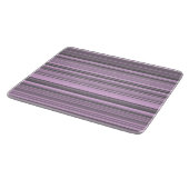 Planche À Découper Rayures Gris Violet (Coin)