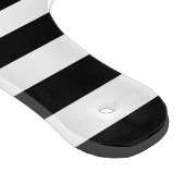 Planche À Découper Rayures horizontales noires (Coin)