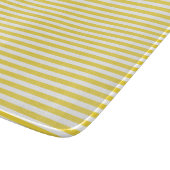 Planche À Découper Rayures jaunes (Coin)