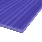 Planche À Découper Rayures verticales bleu de cobalt (Coin)