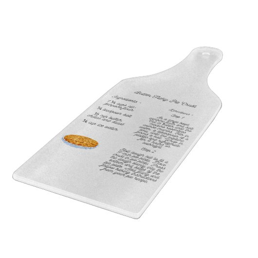 Planche À Découper Recette de croûte à tarte farcie de beurre (Coin)