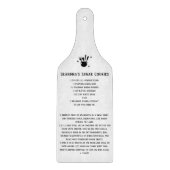 Planche À Découper Recette de la famille préférée (Devant)