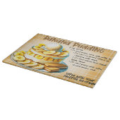 Planche À Découper Recette de pudding à la banane (Coin)