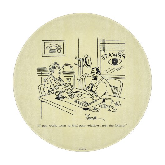 Planche À Découper Recherche de parents (Devant)