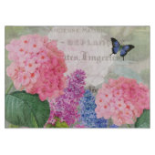 Planche à découper Rectangle Fleurs Redoute (Devant)