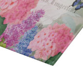Planche à découper Rectangle Fleurs Redoute (Coin)