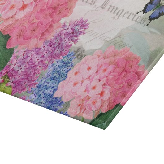 Planche à découper Rectangle Fleurs Redoute (Coin)