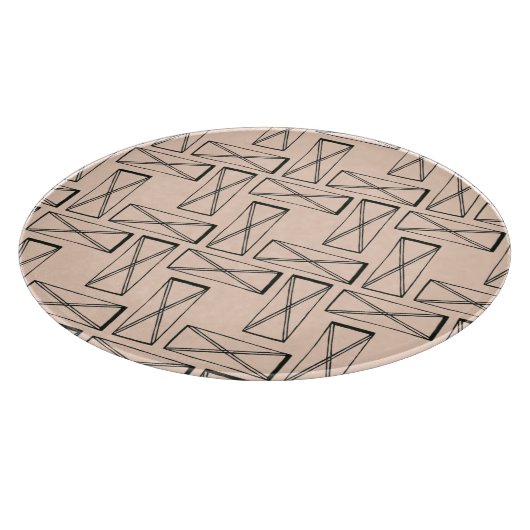 Planche À Découper Rectangle géométrique X (Coin)