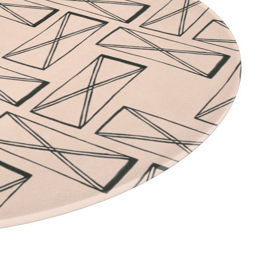 Planche À Découper Rectangle géométrique X (Coin)