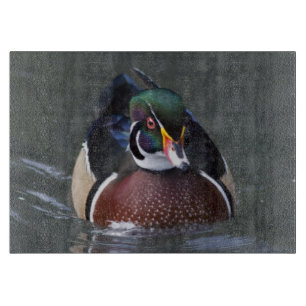 Planche à découper rectangulaire Canard branchu d'