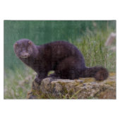 Planche à découper rectangulaire de vison (Devant)