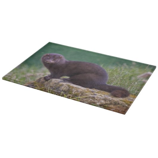 Planche à découper rectangulaire de vison (Coin)