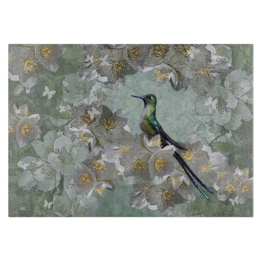 Planche à découper rectangulaire Esmeralda (Devant)