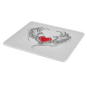 Planche À Découper Red Angel Coeur avec ailes (Coin)