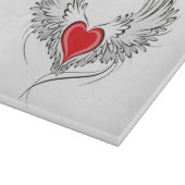 Planche À Découper Red Angel Coeur avec ailes (Coin)