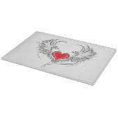 Planche À Découper Red Angel Coeur avec ailes (Coin)