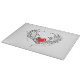 Planche À Découper Red Angel Coeur avec ailes (Coin)