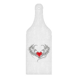 Planche À Découper Red Angel Coeur avec ailes