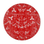 Planche À Découper Red Ayez-vous un joyeux petit Noël (Devant)