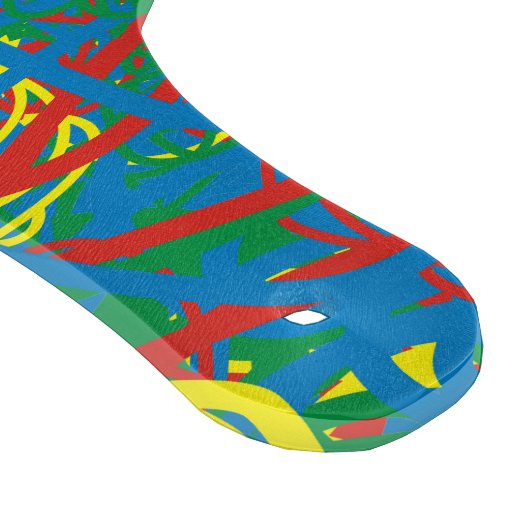 Planche À Découper Red Blue Yellow Green Scribble Hot Mess Graffiti (Coin)