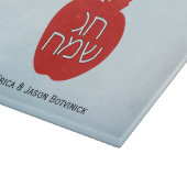 Planche À Découper Red Chag Sameach Pomme verre (Coin)