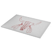 Planche À Découper Red Ghost Dance Buffalo ligne blanc (Coin)
