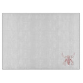 Planche À Découper Red Ghost Dance Buffalo ligne blanc (Devant)