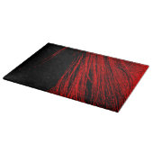 Planche À Découper Red Horse Mane Abstraite Coupe Board (Coin)