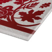 Planche À Découper Red Thanksgiving Turkey Floral Cutboard (Coin)