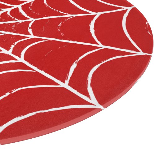 Planche À Découper Red Web (Coin)