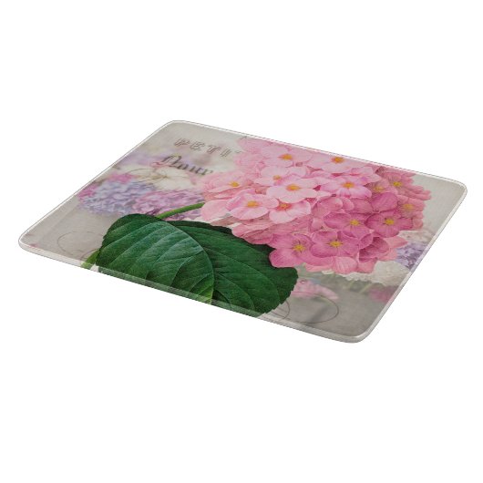Planche À Découper Redoute Pink Hydrangea Rectangle de découpe (Coin)