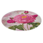 Planche À Découper Redoute Rose Rose Rose Round Cutboard (Coin)