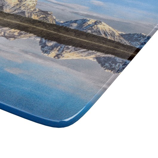 Planche À Découper Réflexion de l'Alaska (Coin)