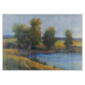 Planche À Découper Réflexion de l'arbre II (Devant)