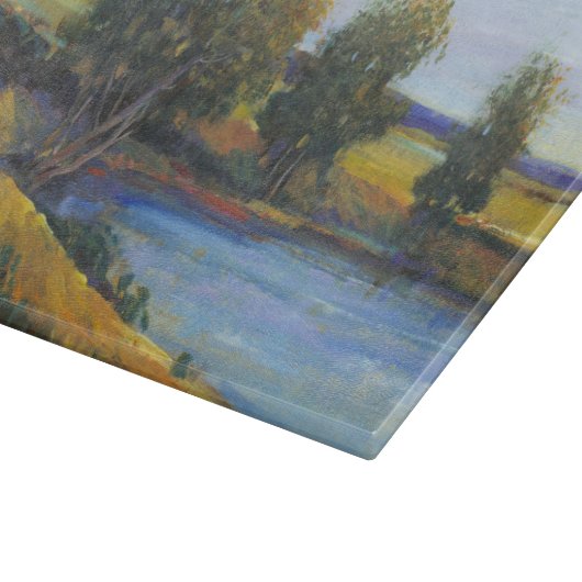 Planche À Découper Réflexion de l'arbre II (Coin)