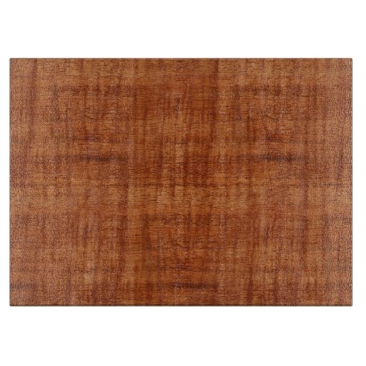 Planche À Découper Regard du bois de grain d'acacia bouclé (Devant)
